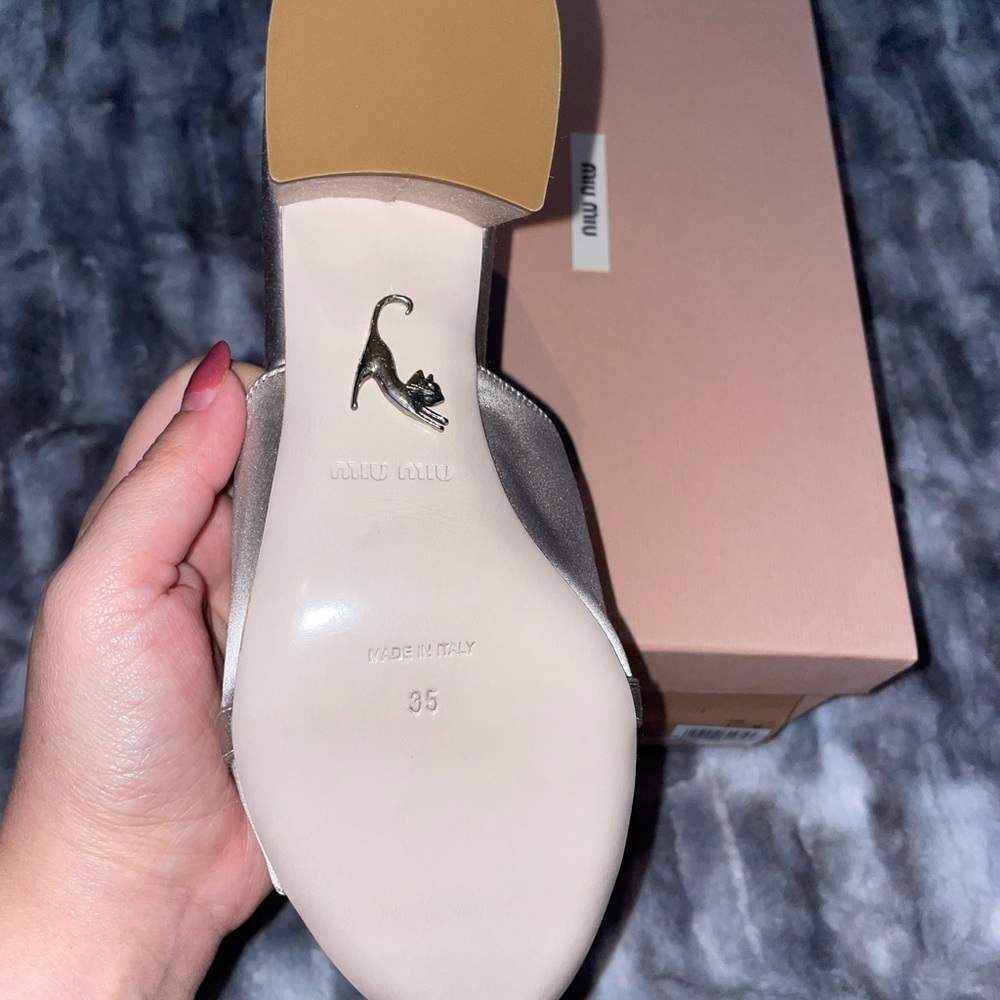 Miu Miu star mules - Picture 7 of 8